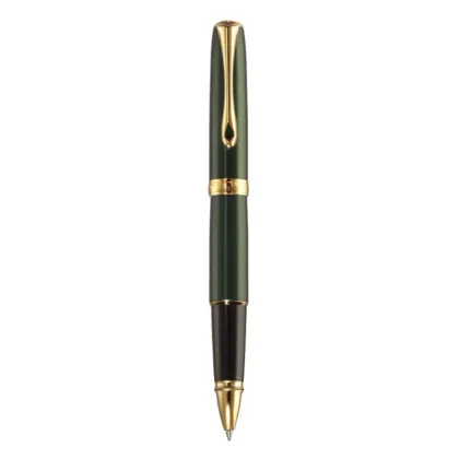 Picture DIPLOMAT Excellence A2 rollerball pen, green/gold