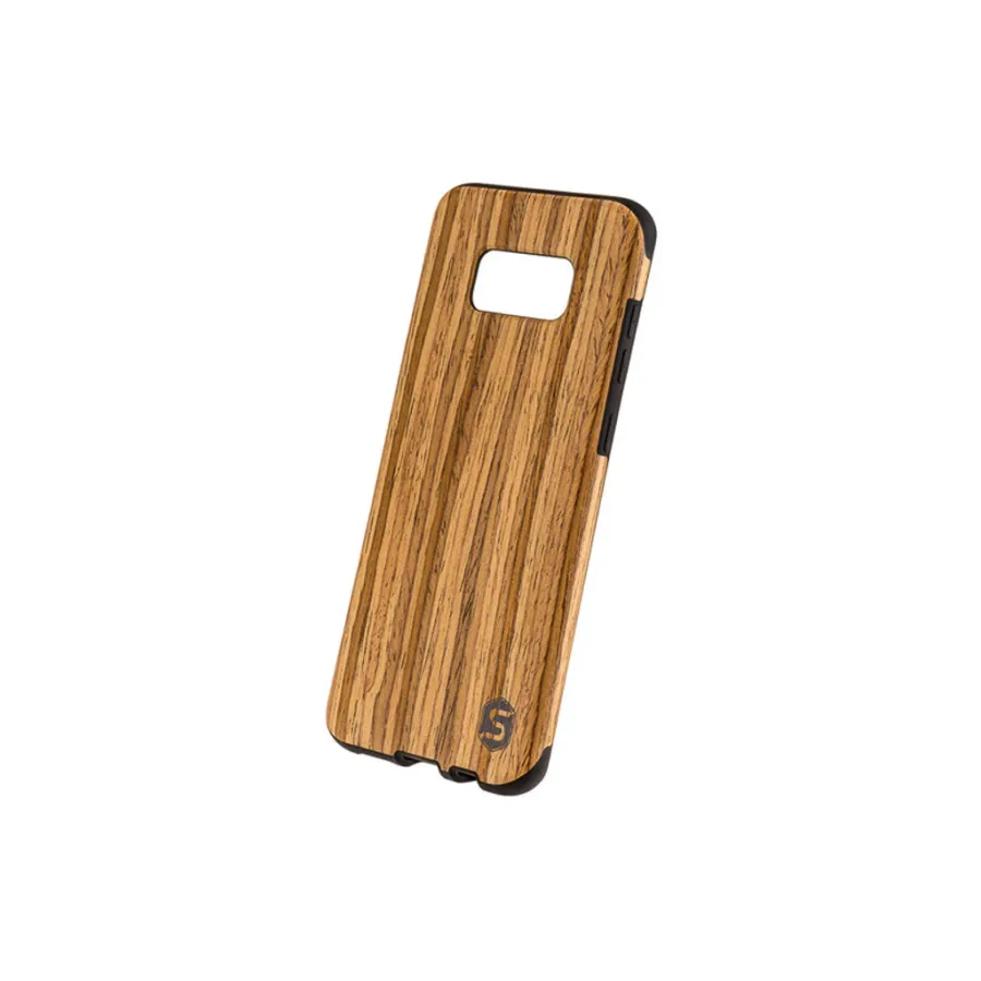 obrazek 6 Eleganckie etui na telefon wykonane z prawdziwego drewna teakowego (do Apple, Samsunga, Huawei)
