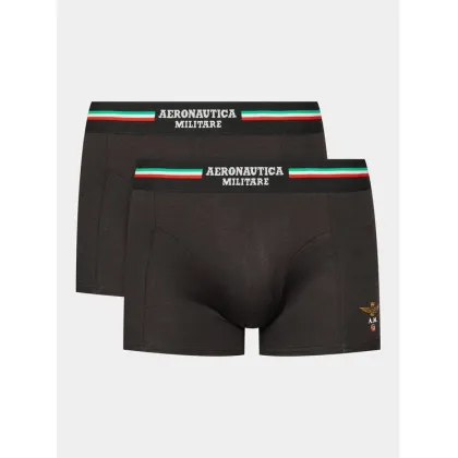 Zdjęcie Aeronautica Militare Komplet 2 par bokserek AM1UBX001 Czarny
