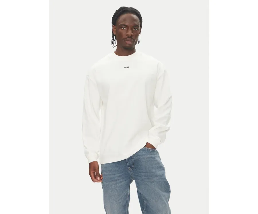 obrazek 1 HUGO Bluza Daposo 50511029 Beżowy Relaxed Fit