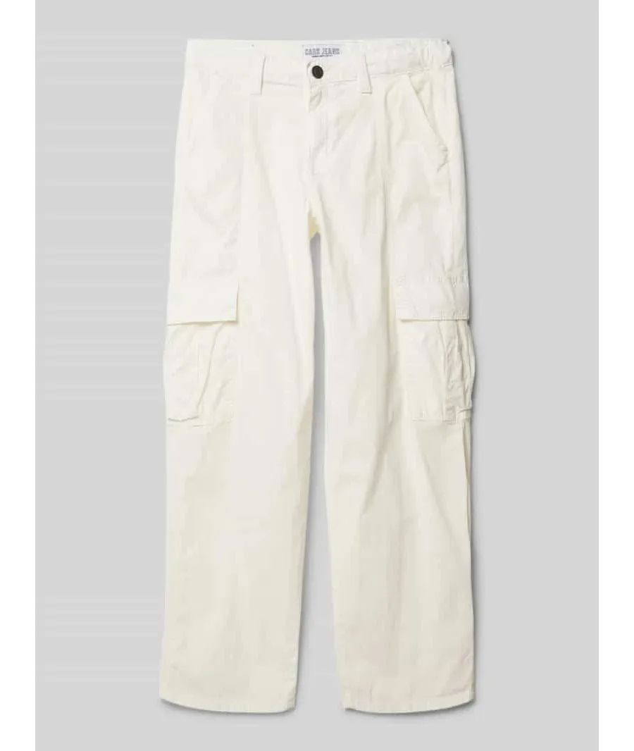 obrazek 1 Spodnie o luźnym kroju z zapięciem na guzik model ‘Karly’