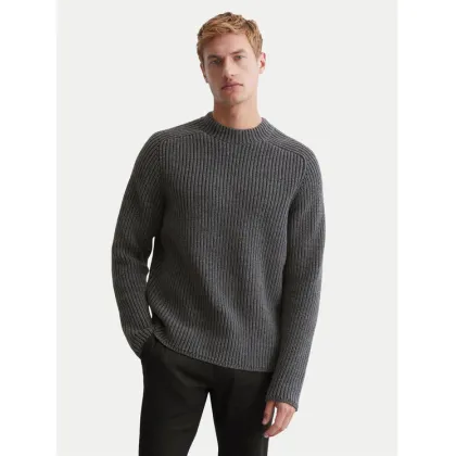 Zdjęcie Marc O'Polo Sweter 429 6018 60318 Szary Regular Fit