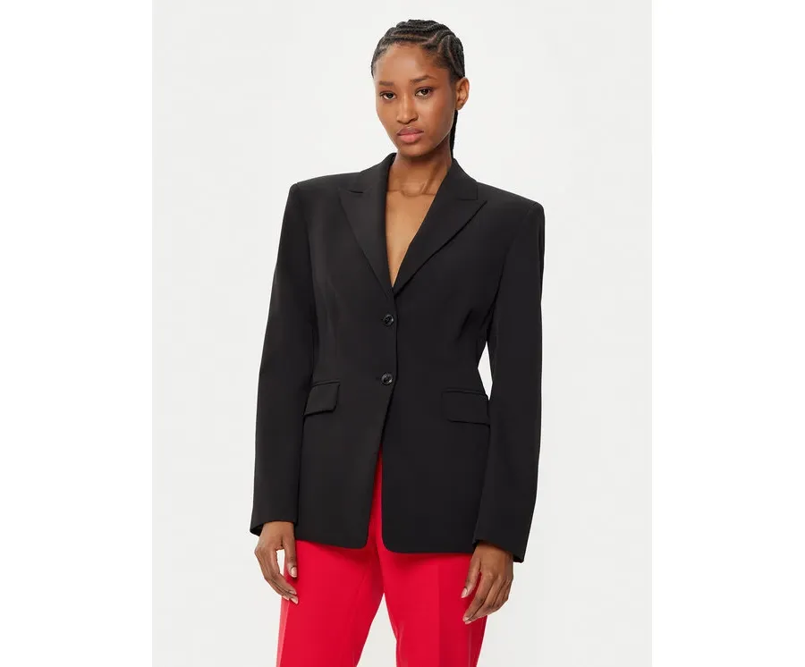 obrazek 1 HUGO Marynarka Asmalla-1 50533901 Czarny Slim Fit