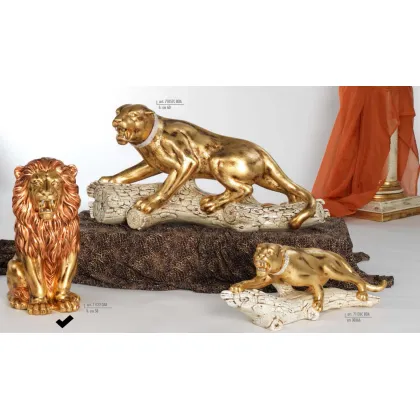 Picture Gold and copper lion - Valle d'oro Patchi