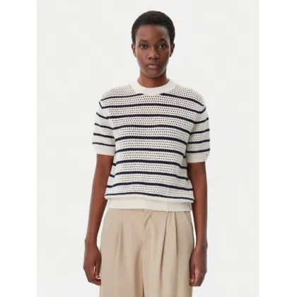 Zdjęcie Tommy Hilfiger Sweter Pointelle WW0WW45950 Beżowy Regular Fit