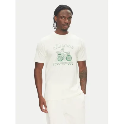 Zdjęcie Ellesse T-Shirt Mellino SHZ21848 Biały Regular Fit