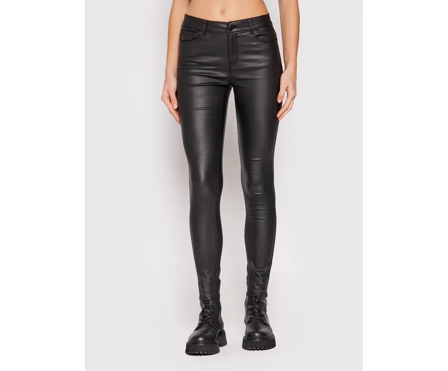 obrazek 1 Vero Moda Spodnie materiałowe Seven 10138972 Czarny Slim Fit