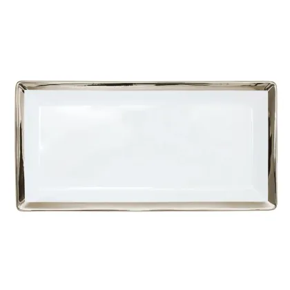 Zdjęcie Fantastyczna porcelanowa taca Excentric do serwowania przystawek