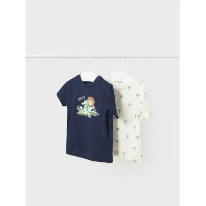 Zdjęcie Mayoral Komplet 2 t-shirtów 1021 Kolorowy Regular Fit