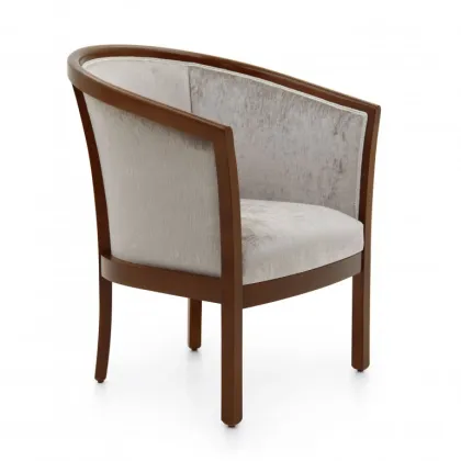 Zdjęcie Beżowy elegancki fotel w stylu klasycznym - Sevensedie