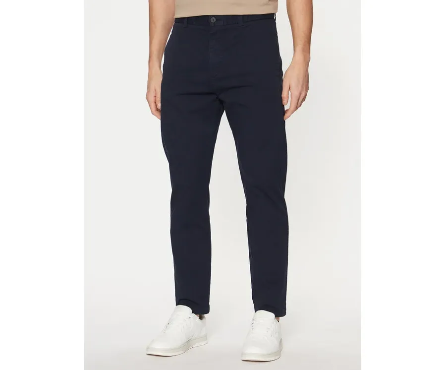 obrazek 1 HUGO Chinosy 50530886 Granatowy Slim Fit