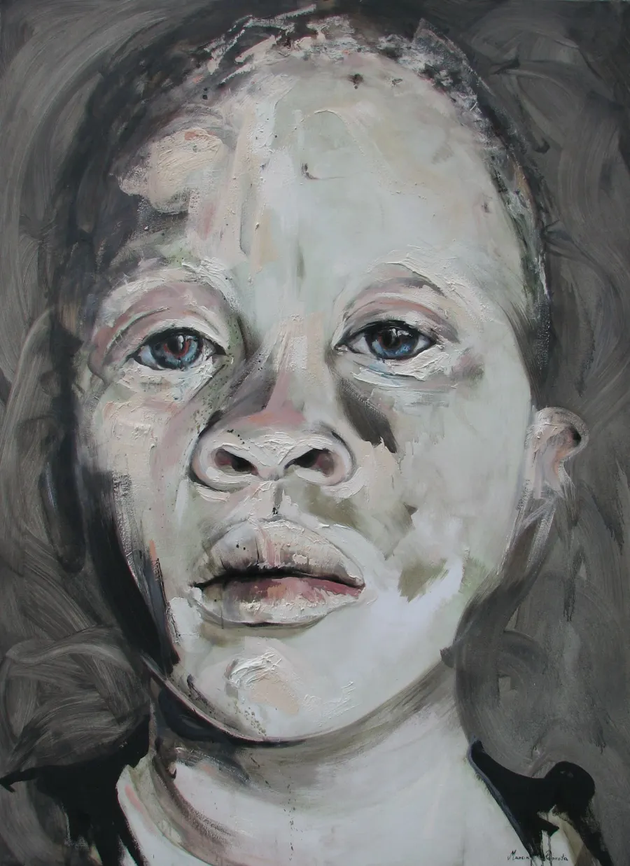 picture 1 Modern large-format oil portrait 