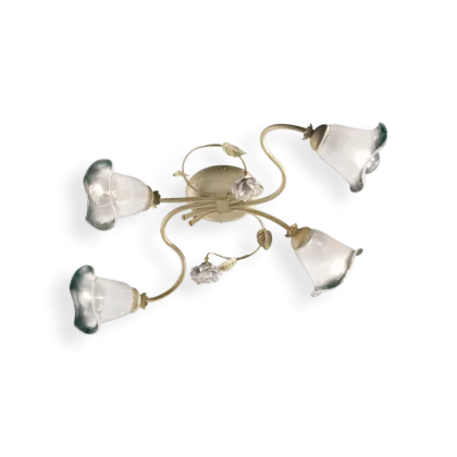 Zdjęcie Klasyczna plafoniera z czterema światłami z Włoch