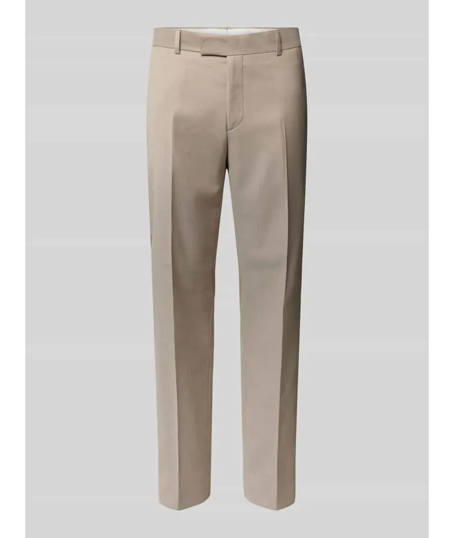 obrazek 1 Spodnie do garnituru o kroju regular fit ze szlufkami na pasek model ‘Melwin2’