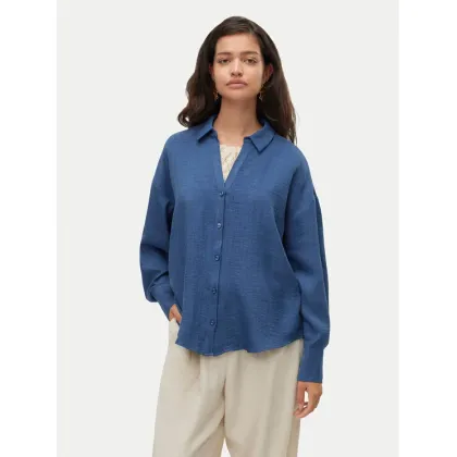 Zdjęcie Vero Moda Koszula Melaney 10316389 Granatowy Loose Fit
