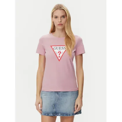 Zdjęcie Guess T-Shirt W1YI1B I3Z14 Fioletowy Regular Fit