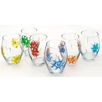 Zdjęcie Włoski zestaw 6 szklanek Claire do drinków
