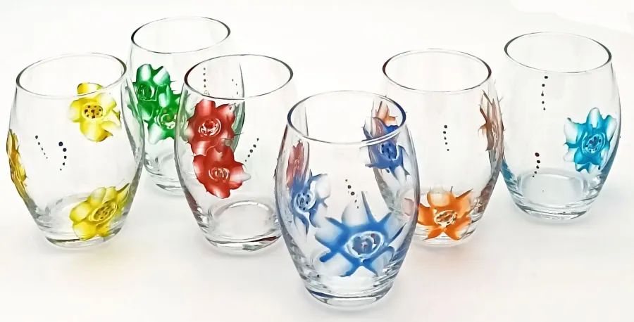 obrazek 1 Włoski zestaw 6 szklanek Claire do drinków