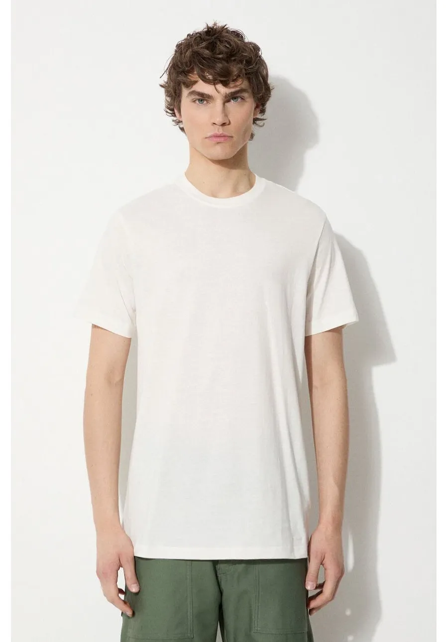 obrazek 1 Filson t-shirt bawełniany Ranger Solid męski kolor beżowy gładki FMTEE0001