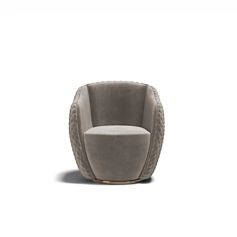 obrazek 1 Elegancki modernistyczny fotel do salonu - prosto z Włoch