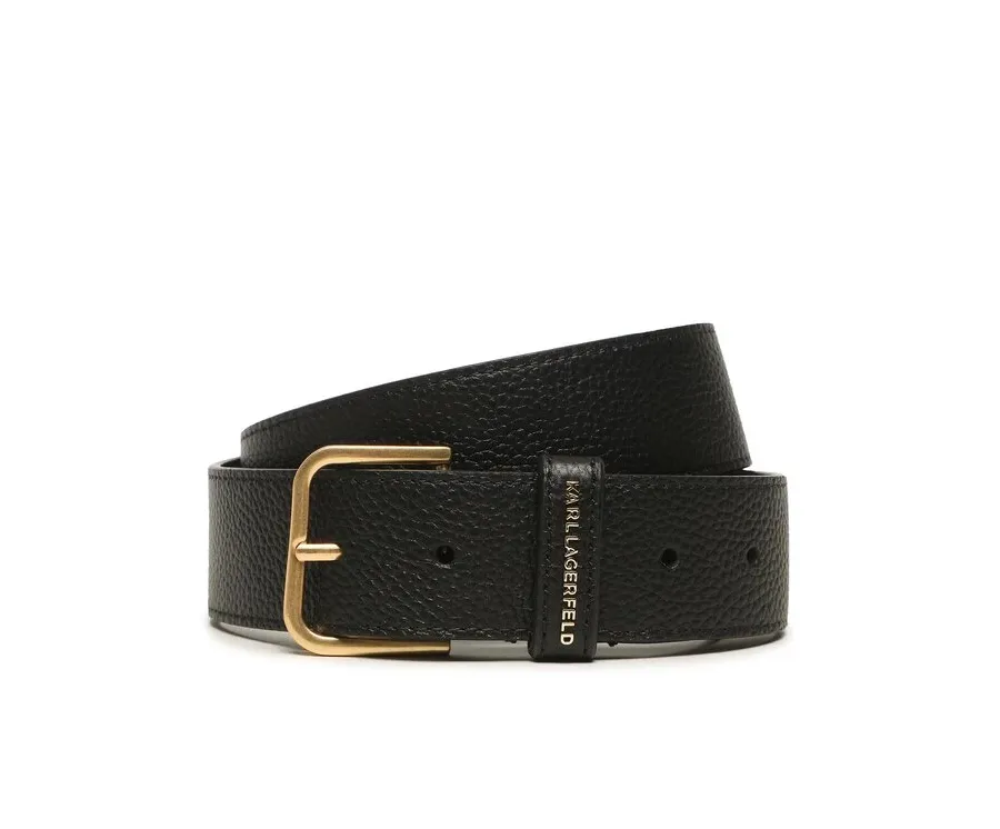 obrazek 1 KARL LAGERFELD Pasek Damski 230W3103 Czarny