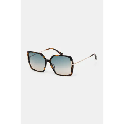 Zdjęcie Tom Ford okulary przeciwsłoneczne Joanna damskie kolor brązowy FT1039_5952P