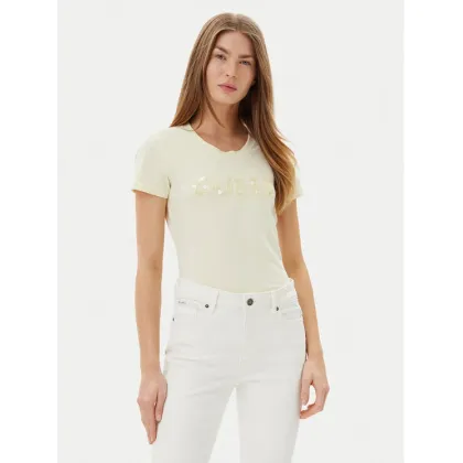 Zdjęcie Guess T-Shirt W5GI17 J1314 Żółty Slim Fit