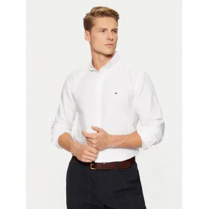 Zdjęcie Tommy Hilfiger Koszula Solid Heritage MW0MW35774 Biały Regular Fit