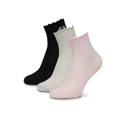 Zdjęcie Roxy Skarpety AS_ROXY_01Z_SS25 (3-PACK) Różowy