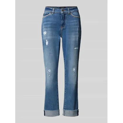 Zdjęcie Jeansy o kroju relaxed fit z 5 kieszeniami