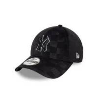 Zdjęcie New Era Czapka z daszkiem New York Yankees Tonal Check 9Forty 60595442 Czarny