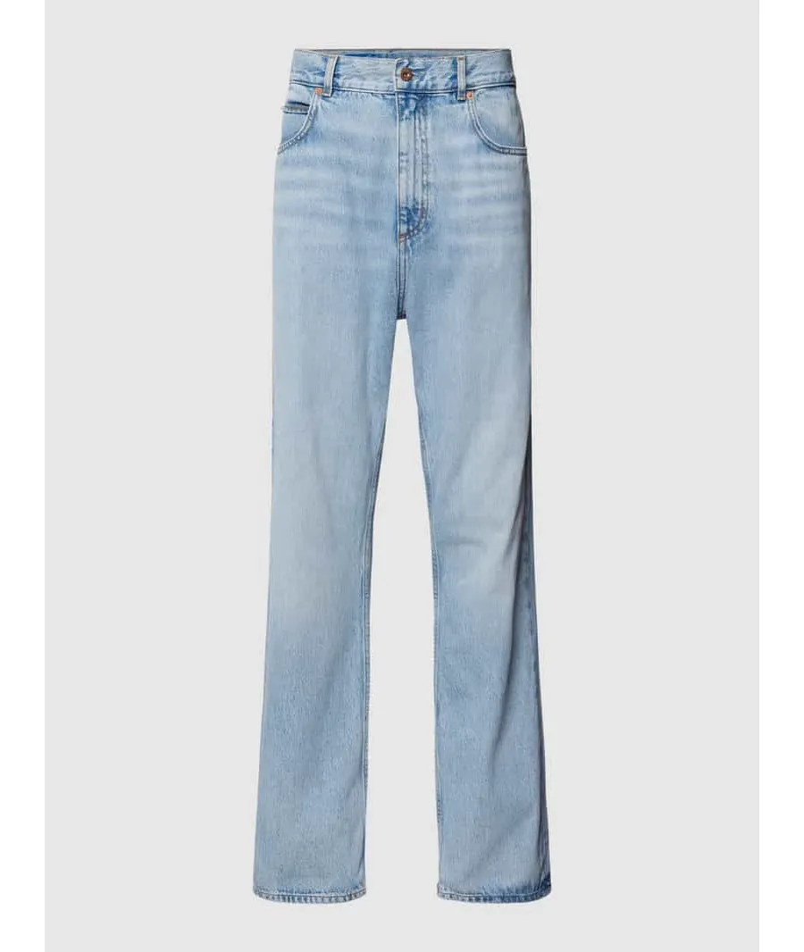 obrazek 1 Jeansy o kroju regular fit z 5 kieszeniami
