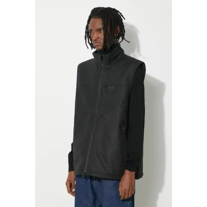 Zdjęcie Filson bezrękawnik Tin Cloth Primaloft Vest męski kolor czarny przejściowy FMGIL0041