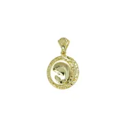 Picture Beautiful gold Madonna pendant