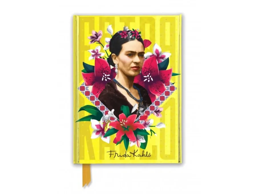 obrazek 1 Dziennik (Frida Kahlo Yellow) - Flame Tree Publishing
