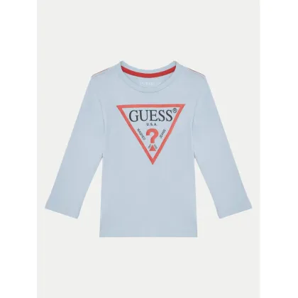 Zdjęcie Guess Bluzka N84I24 K8HM0 Błękitny Regular Fit