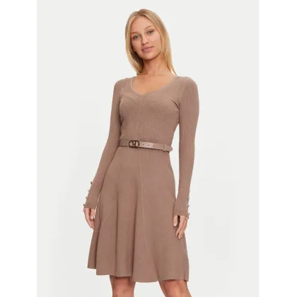 Zdjęcie Marciano Guess Sukienka dzianinowa Luna 4BGK00 5613Z Beżowy Regular Fit
