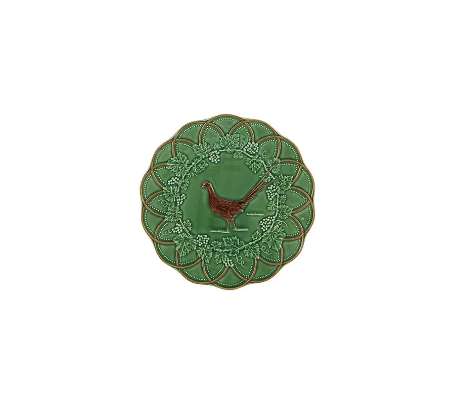 obrazek 1 Stylowy talerz ceramiczny do owoców - Bordallo Pinheiro