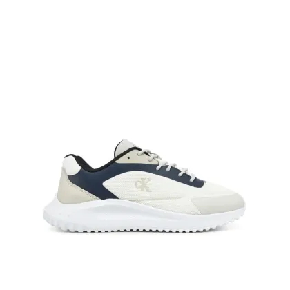 Zdjęcie Calvin Klein Jeans Sneakersy Eva Runner Low Mesh Mix YM0YM01185 Écru