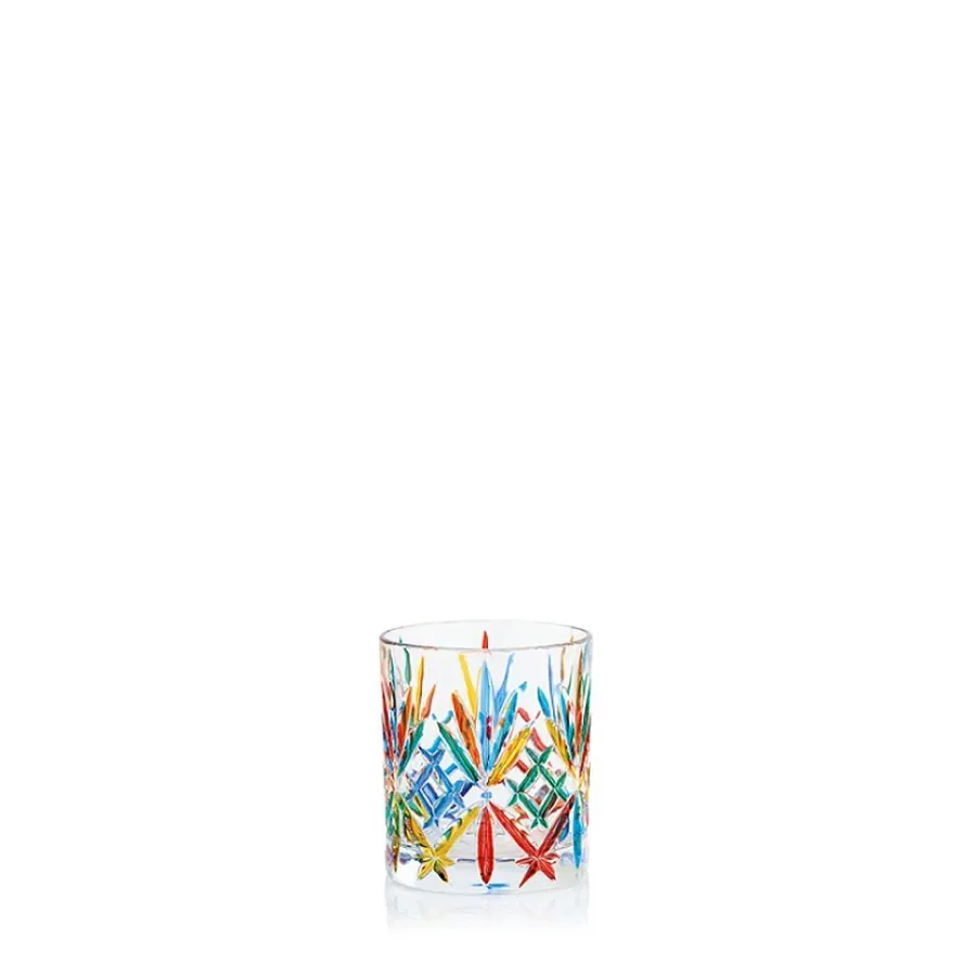 obrazek 1 Designerski komplet 6 szklanek likierowych z Wenecji (78 ml)