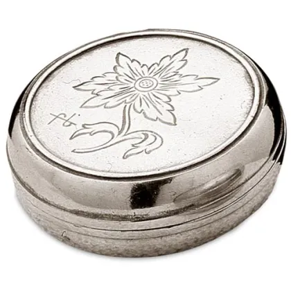 Picture Desk box decorated with a flower - smaller version