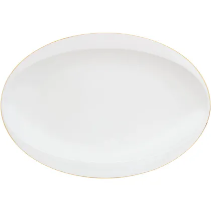 Zdjęcie Stylowy owalny półmisek wykonany z portugalskiej porcelany - Porcel
