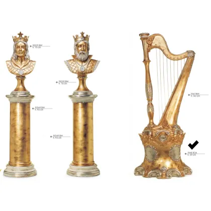 Picture Elegant harp base - Valle d'oro Patchi
