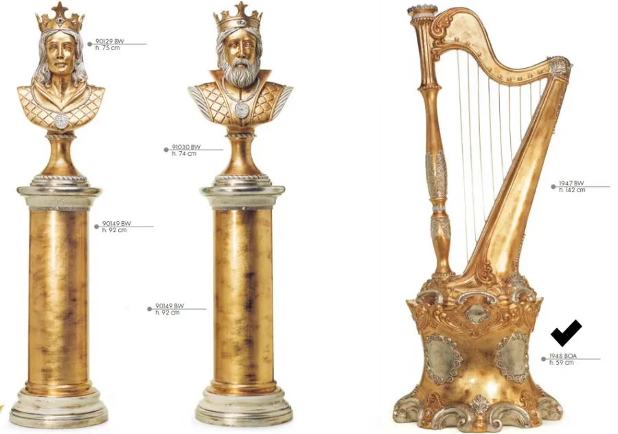obrazek 1 Elegancka baza na harfę - Valle d'oro Patchi