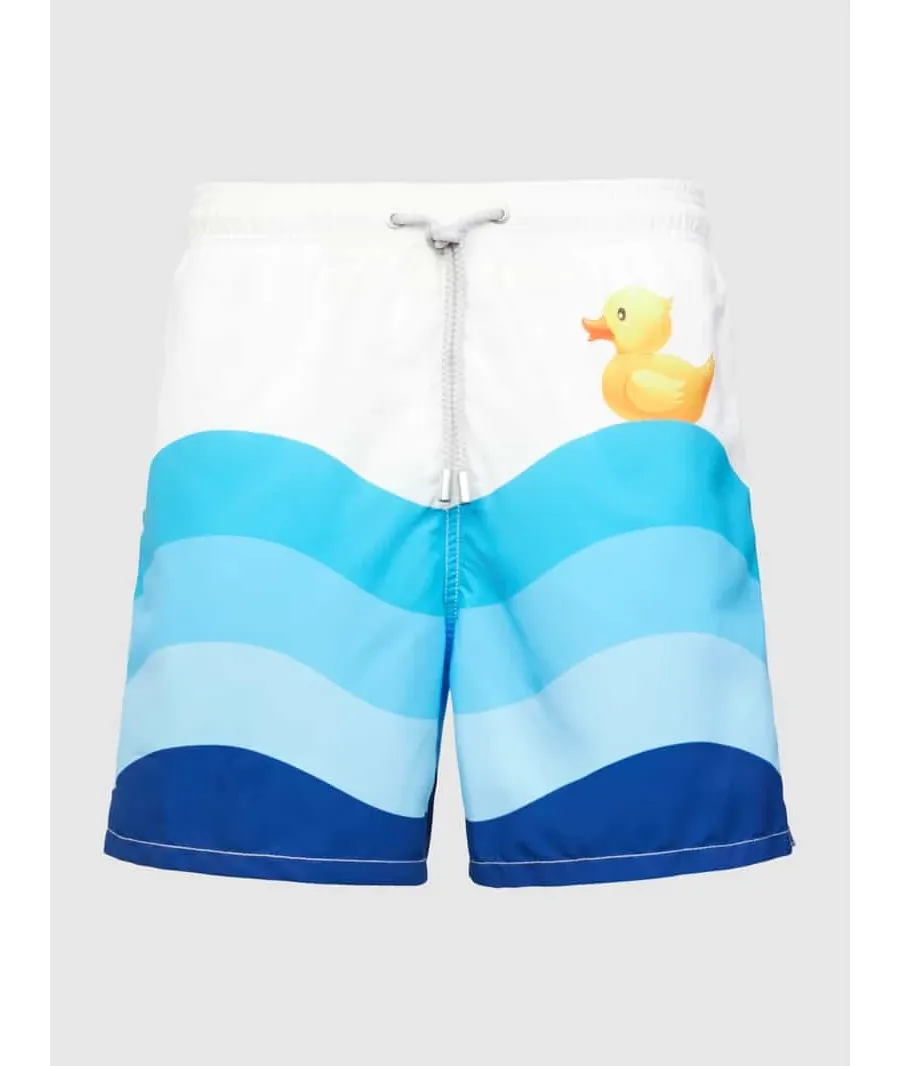 obrazek 1 Spodenki kąpielowe ze wzorem na całej powierzchni model ‘GUSTAVIA’