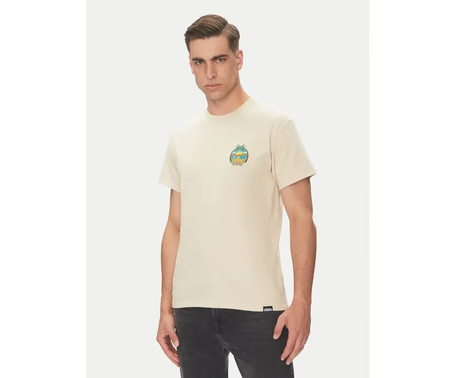 obrazek 1 Etnies T-Shirt Camp Vibes 4130003782 Beżowy Regular Fit