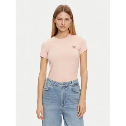 Zdjęcie Guess T-Shirt W2YI44 J1314 Pomarańczowy Slim Fit