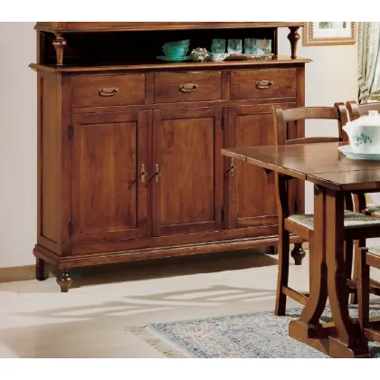 Zdjęcie Kredens 3 drzwi, 3 szuflady, 1 półka wewnętrzna - Fratelli Mirandola