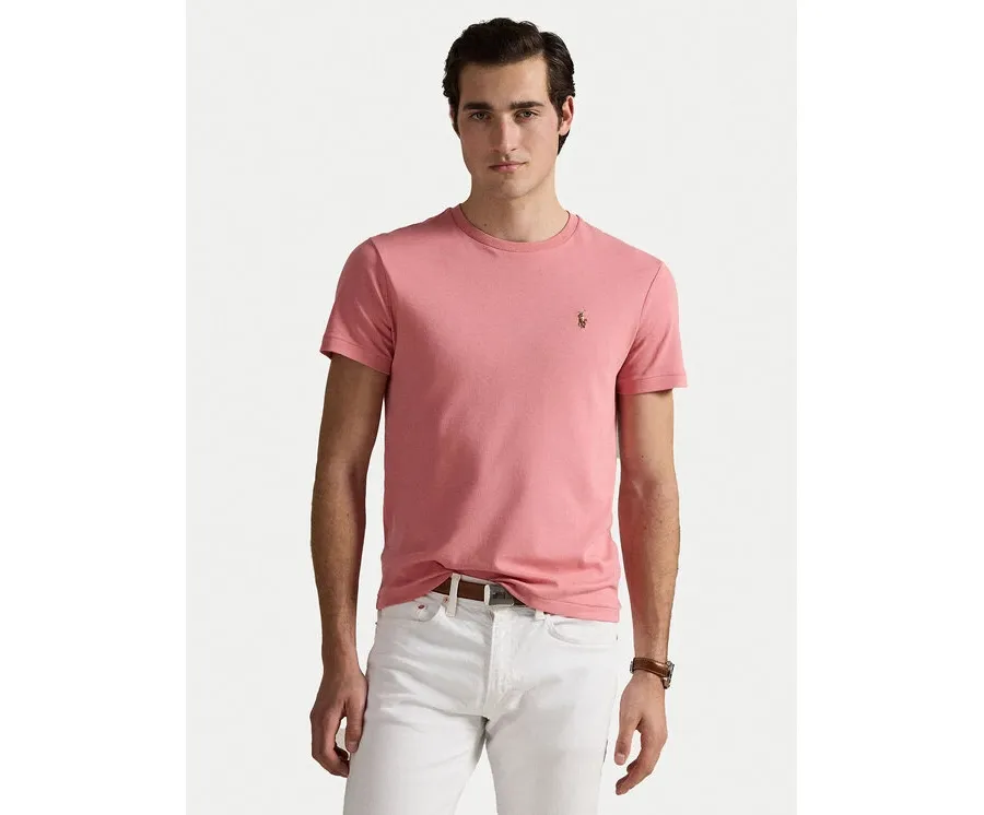obrazek 1 Polo Ralph Lauren T-Shirt 710740727096 Różowy Custom Slim Fit