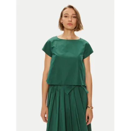 Zdjęcie Weekend Max Mara Bluzka Parana 2425166021 Zielony Regular Fit